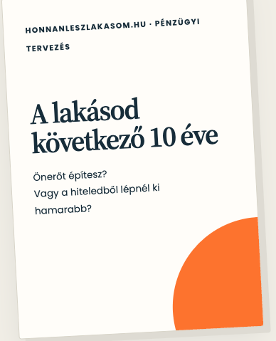 A lakásod következő 10 éve. Önerőt építesz? Vagy a hiteledből lépnél ki hamarabb?